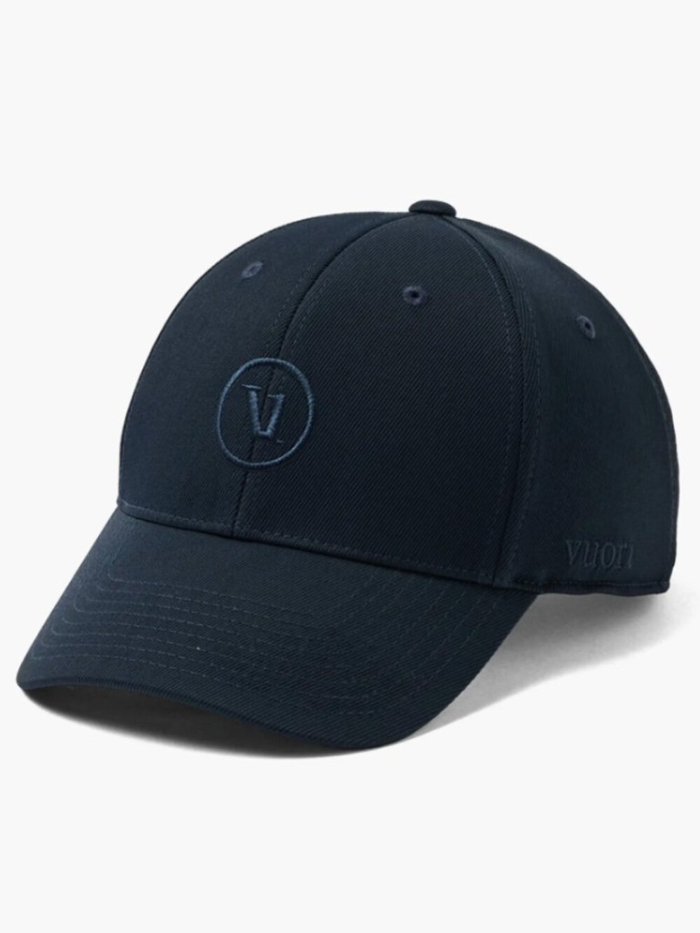 Vuori Signal Snapback Flexfit Athletic Performance Sportswear Golf Hat Cap Navy